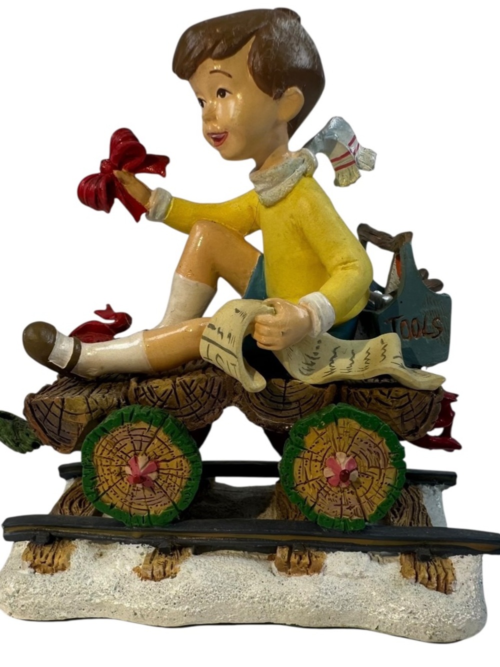 Piglet Holiday Express Disney Christopher Robin Danbury Mint Christmas Pooh Vtg